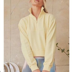 Mono B Soft Yellow Pullover